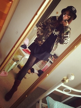 イワタリサさん（レディース・165cm）の秋コーディネート