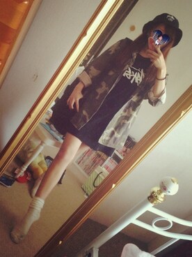 イワタリサさん（レディース・157cm）の春コーディネート