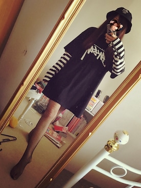 イワタリサさん（レディース・157cm）の秋コーディネート