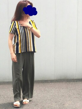 MARIKO.Iさん（レディース・156cm）の夏コーディネート
