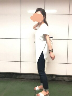 MARIKO.Iさん（レディース・156cm）の夏コーディネート