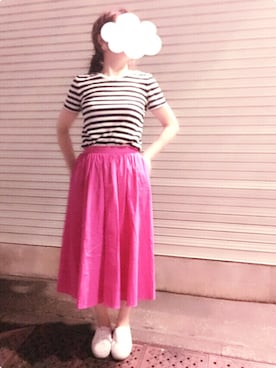 MARIKO.Iさん(レディース・156cm)の夏コーディネート