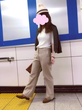 MARIKO.Iさん（レディース・156cm）の秋コーディネート