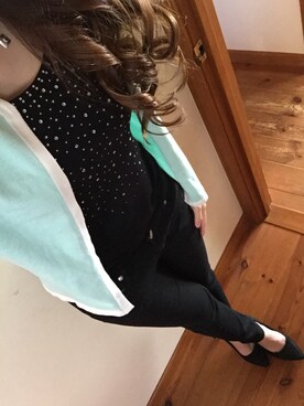 「シャーベットカラー」｜saraさん（レディース・162cm）の春コーディネート