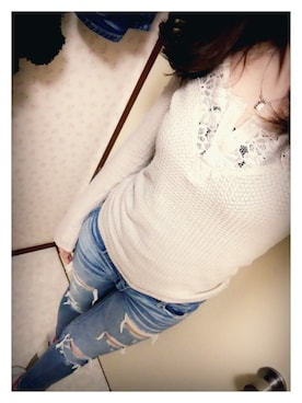 saraさん（レディース・162cm）の冬コーディネート