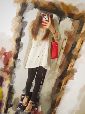 「ALDO（アルド）のアイテム（ショルダーバッグ）」を使った、Celia  Guさん（レディース・155cm）の春コーディネート