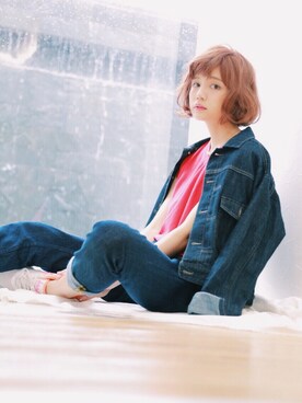 村田倫子さん（レディース・163cm）の秋コーディネート