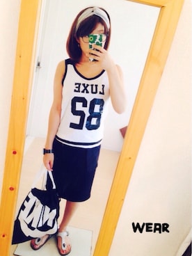 Ayako  さん（レディース・150cm）の夏コーディネート