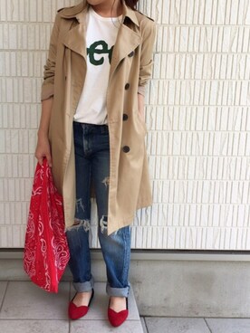 Ayako  さん（レディース・150cm）の春コーディネート