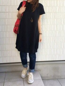 「CHAPTER WORLD select （チャプターワールドセレクト）のアイテム」を使った、Ayako  さん（レディース・150cm）の春コーディネート