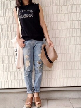 Ayako さん(レディース・150cm)の夏コーディネート