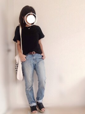 「7月WEAR夏のサンダル祭り」｜「アイテム（その他）」を使った、Ayako  さん（レディース・150cm）の夏コーディネート