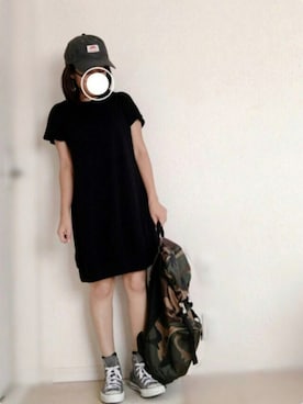 「chapter world（チャプターワールド）のアイテム（キャップ）」を使った、Ayako  さん（レディース・150cm）の夏コーディネート