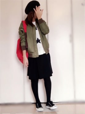 「CHAPTER WORLD select （チャプターワールドセレクト）のアイテム」を使った、Ayako  さん（レディース・150cm）の冬コーディネート