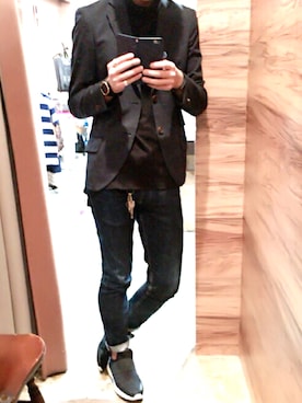 「GGD（ジージーディー）のアイテム」を使った、ko-さん（メンズ・177cm）の春コーディネート