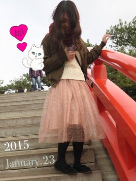 asumi ＊さん（レディース・162cm）の冬コーディネート