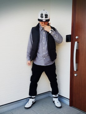「WEAR群馬会」｜IHSOTASさん（メンズ・170cm）の冬コーディネート
