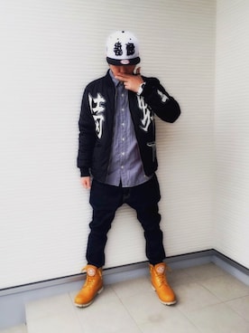 「WEAR群馬会」｜IHSOTASさん（メンズ・170cm）の冬コーディネート