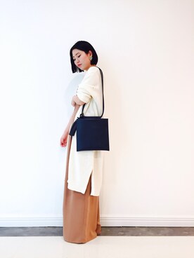 「KBF+」｜「アイテム（オールインワン・サロペット）」を使った、kameさん（レディース・158cm）の春コーディネート