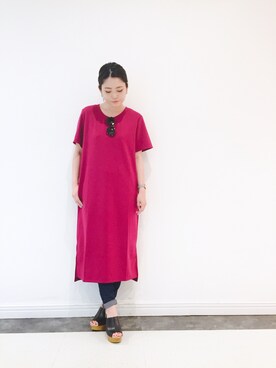 kamezawaさん（レディース・158cm）の夏コーディネート