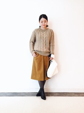 kamezawaさん(レディース・158cm)の冬コーディネート