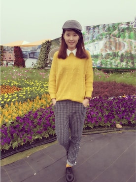 「Taichung」｜「アイテム（その他）」を使った、Noniさん（レディース・167cm）の秋コーディネート