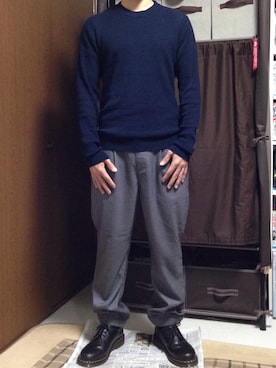 Booさん（メンズ・170cm）の秋コーディネート