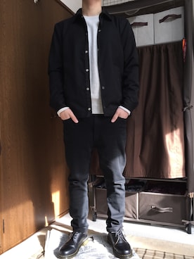 Booさん（メンズ・170cm）の冬コーディネート