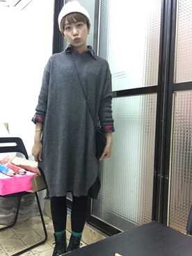 GREEN GREEN🇹🇼さん（レディース・162cm）の冬コーディネート