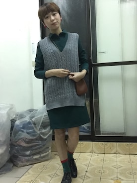 GREEN GREEN🇹🇼さん（レディース・162cm）の冬コーディネート