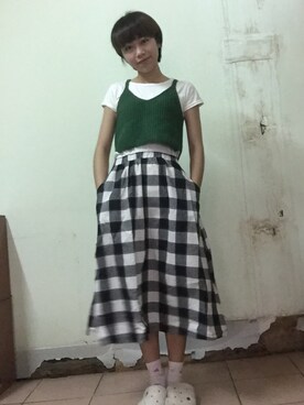 GREEN GREEN🇹🇼さん(レディース・162cm)の春コーディネート