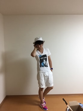 けたぴさん（メンズ・175cm）の夏コーディネート