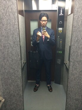 「#suit」｜さくてつさん（メンズ・188cm）の春コーディネート