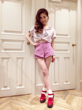 eiko inagakiさん（レディース・153cm）の夏コーディネート