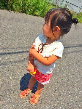 らなさん（キッズ・80cm）の夏コーディネート