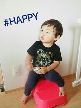 SＯRＡ⋆◡̈⋆SAKURAさん（キッズ・80cm）の夏コーディネート