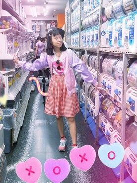 「milklim（milklim）のアイテム」を使った、🎠AYURI🍒さん（レディース・158cm）の夏コーディネート