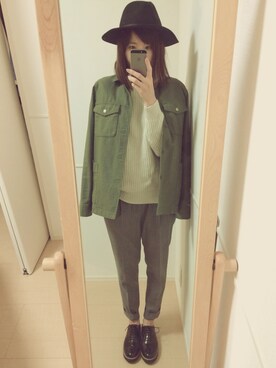 「DRWCYS（ドロシーズ）のアイテム（その他シューズ）」を使った、makki.さん（レディース・162cm）の春コーディネート