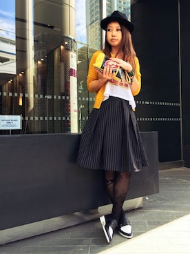 「FREE'S MART（フリーズマート）のアイテム（その他シューズ）」を使った、om! :)さん（レディース・171cm）の秋コーディネート