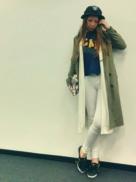 om! :)さん（レディース・171cm）の春コーディネート