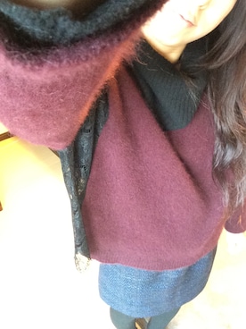 「Paul Smith BLACK Paul by Paul Smith（ポールスミスブラック ポールバイポールスミス）のアイテム」を使った、Seikoさん（レディース・153cm）の冬コーディネート