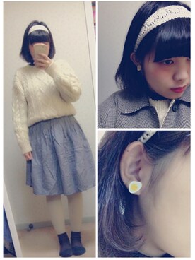 ま り もさん(レディース・161cm)の冬コーディネート