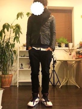 「節分」｜t.d.c18さん（メンズ・168cm）の冬コーディネート