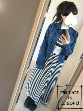 S*さん(レディース・149cm)の春コーディネート