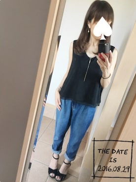 S*さん（レディース・149cm）の夏コーディネート