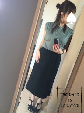 S*さん（レディース・149cm）の秋コーディネート