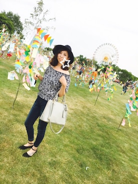 「夏祭り」｜ひとみ☺︎さん（レディース・166cm・30代）の夏コーディネート