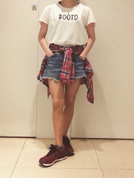 Fuka Azumaさん(レディース・145cm)の夏コーディネート