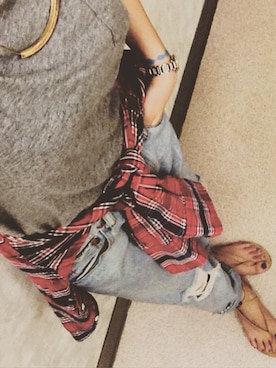 Fuka Azumaさん（レディース・145cm）の夏コーディネート