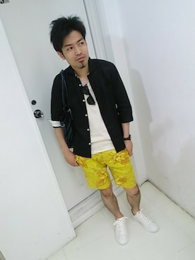 かっちゃんだよさん（メンズ・171cm）の夏コーディネート